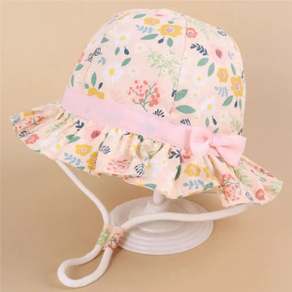 New Panama Summer Baby Girls Hat Beach Sun Cap Travel Boys Fisherman Cap Outdoor Children Bucket Hats Cotton Toddler Baby Hats